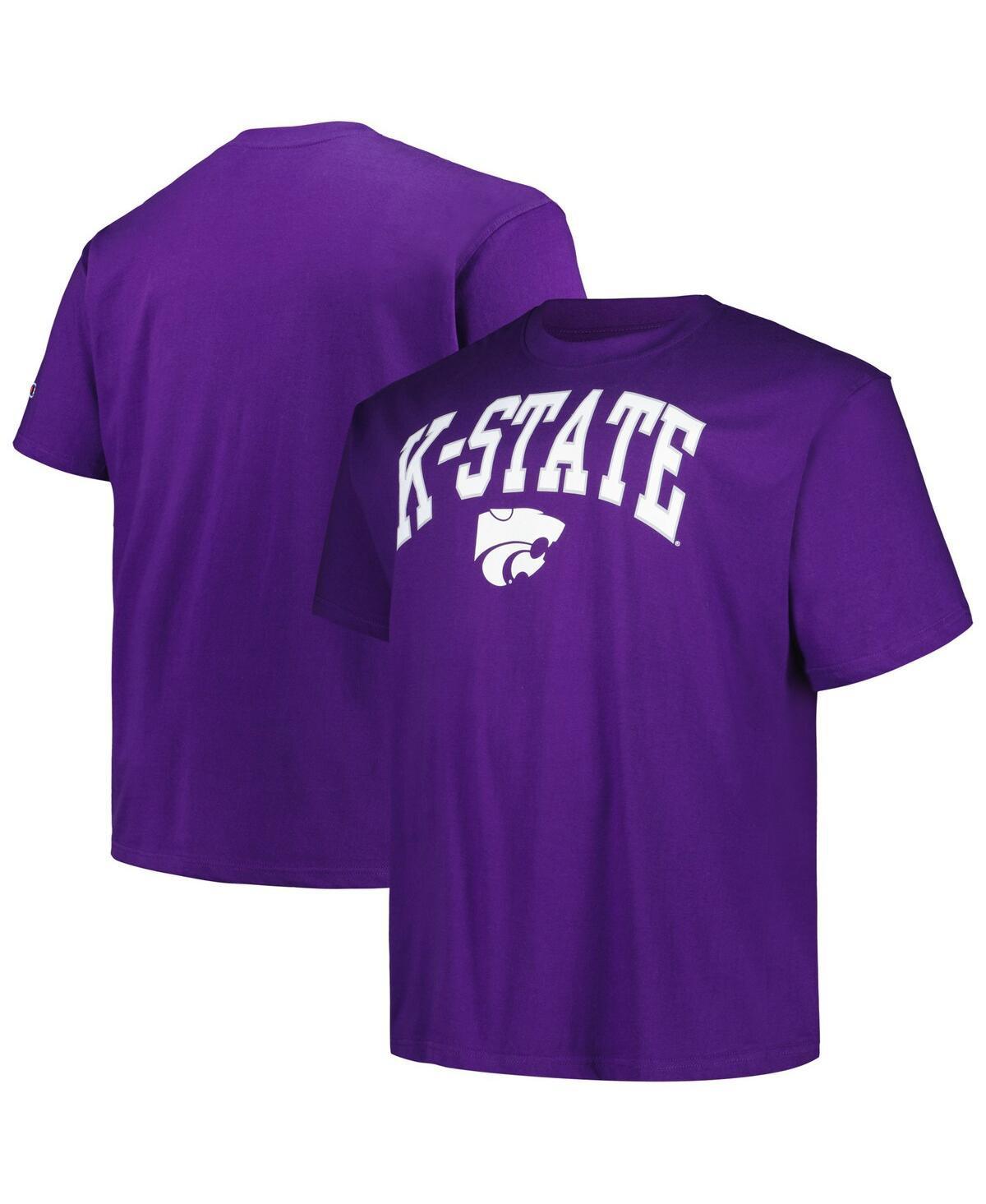 Mens Champion Kansas State Wildcats Big & Tall Arch Over Logo T-Shirt Product Image