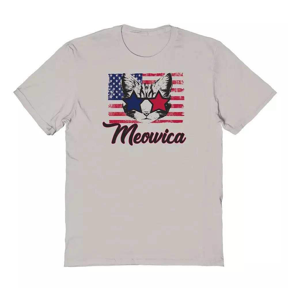 Men's COLAB89 Meowica Stars Graphic Tee,  Product Image