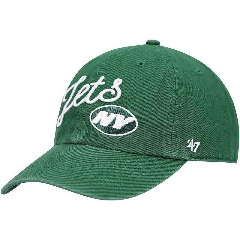 Women's '47 Green New York Jets Millie Clean Up Adjustable Hat Product Image