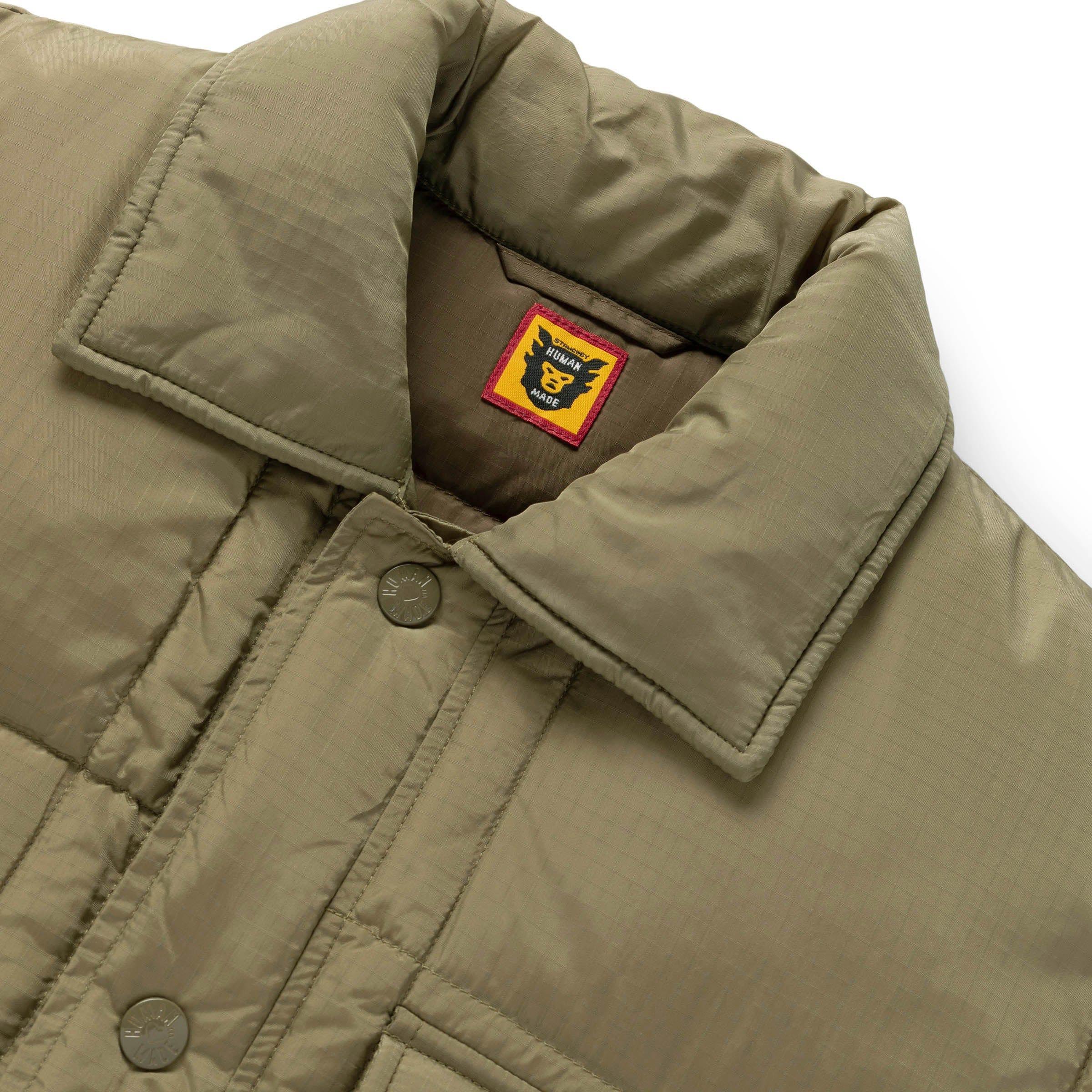 DOWN SHIRT JACKET OLIVE DRAB | Bodega Product Image