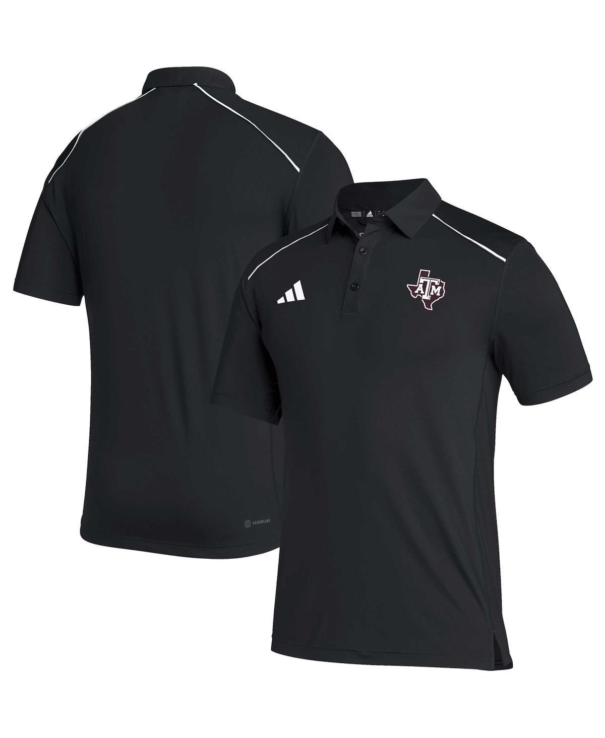 Mens adidas Royal Kansas Jayhawks Coaches AEROREADY Polo Product Image