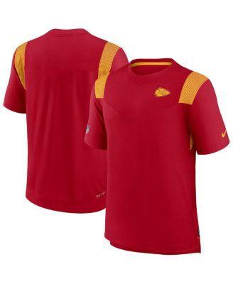 Mens Nike Red Kansas City Chiefs Sideline Tonal Logo Performance Player T-shirt Product Image