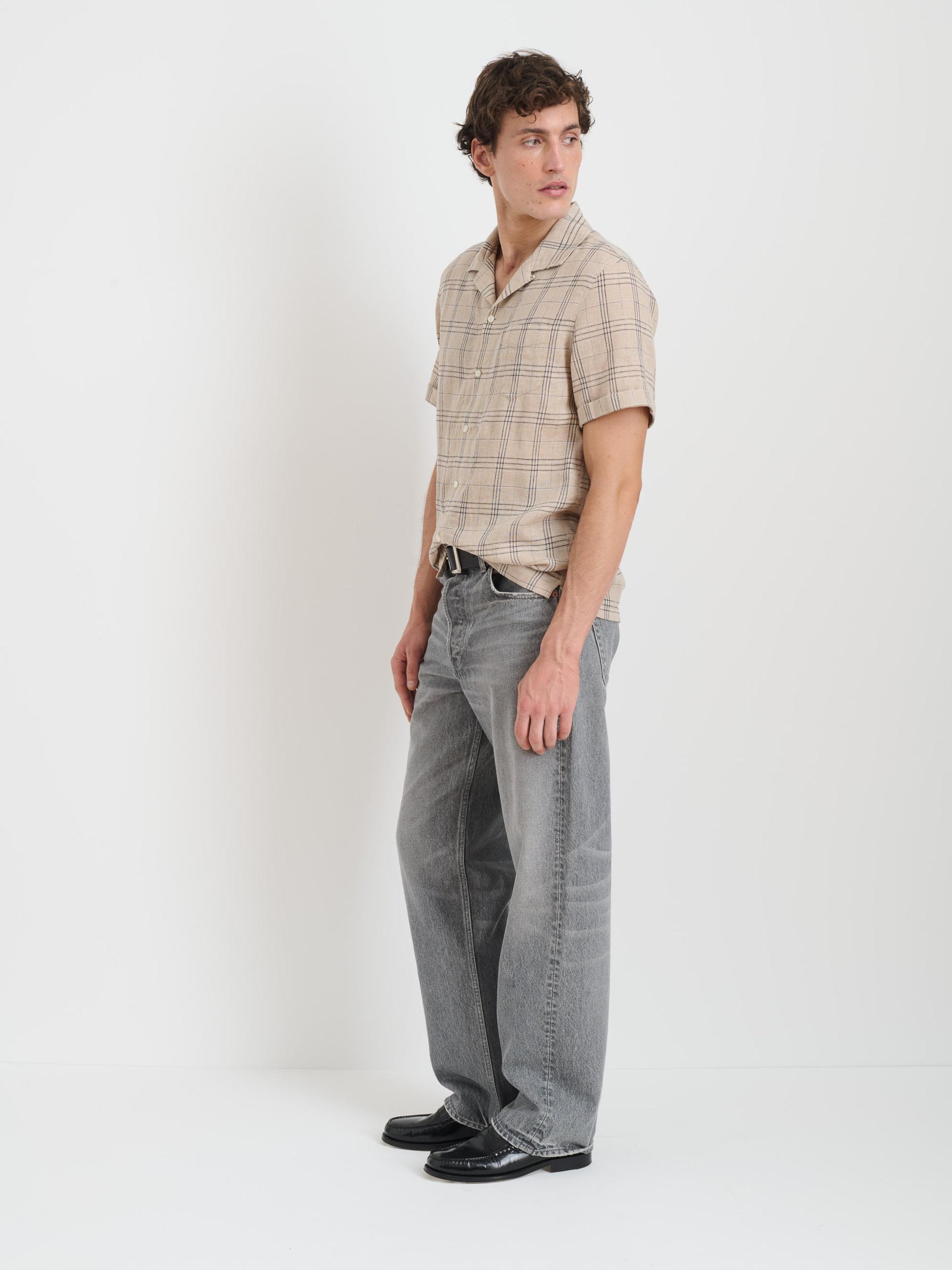Camp Shirt In Flax Plaid Product Image