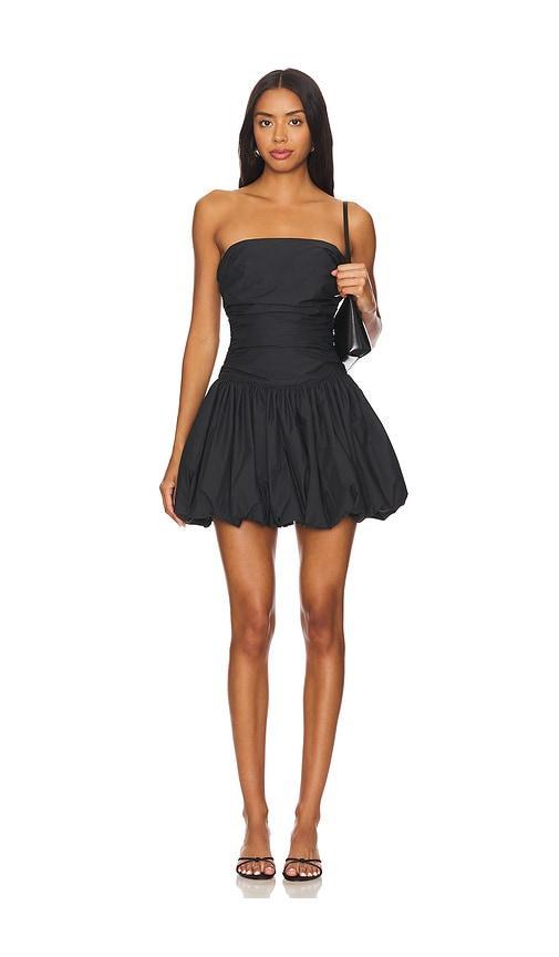 Abigail Mini Dress in Black Product Image