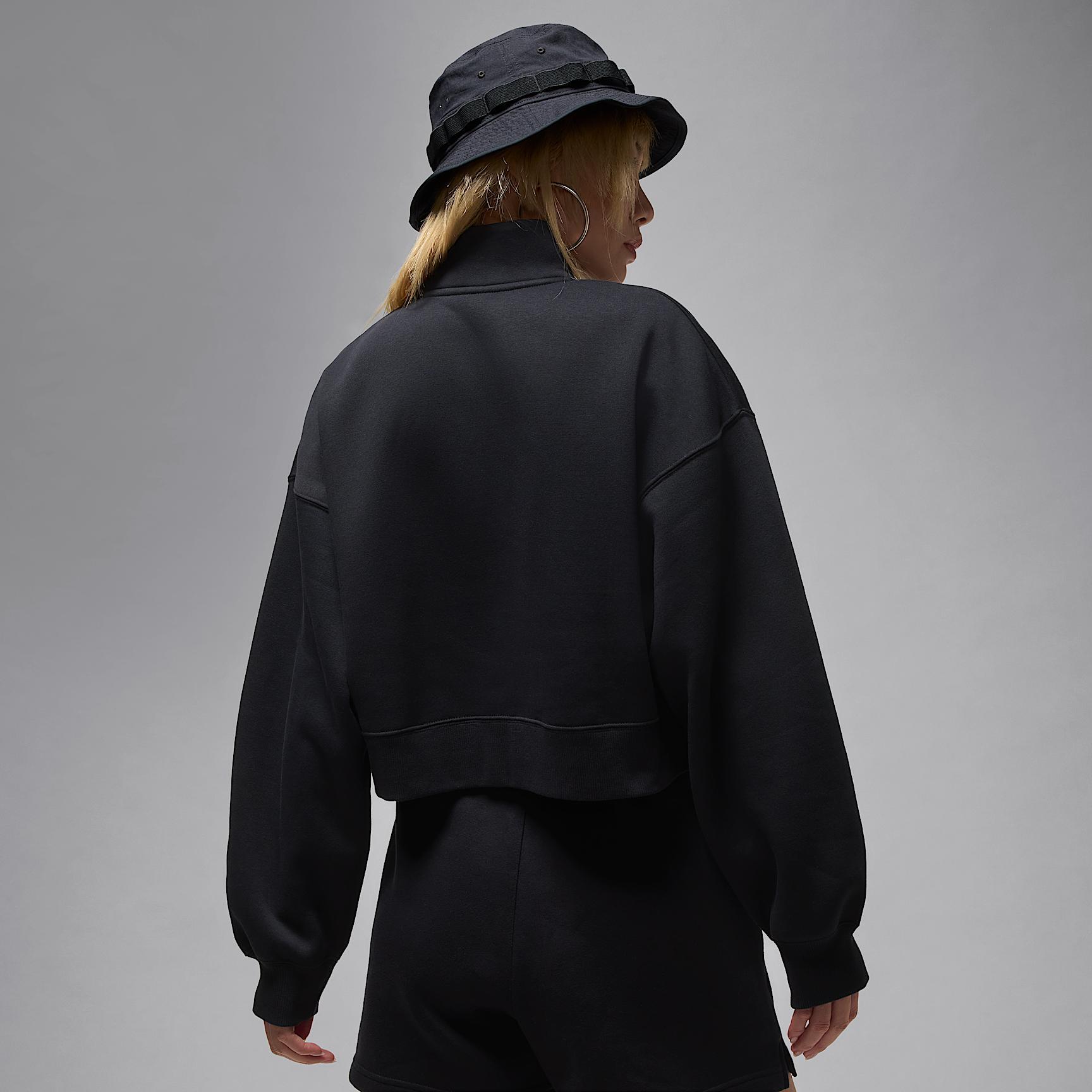 Womens Jordan Brooklyn Fleece 1/4-Zip Top | IH2391-010 Product Image