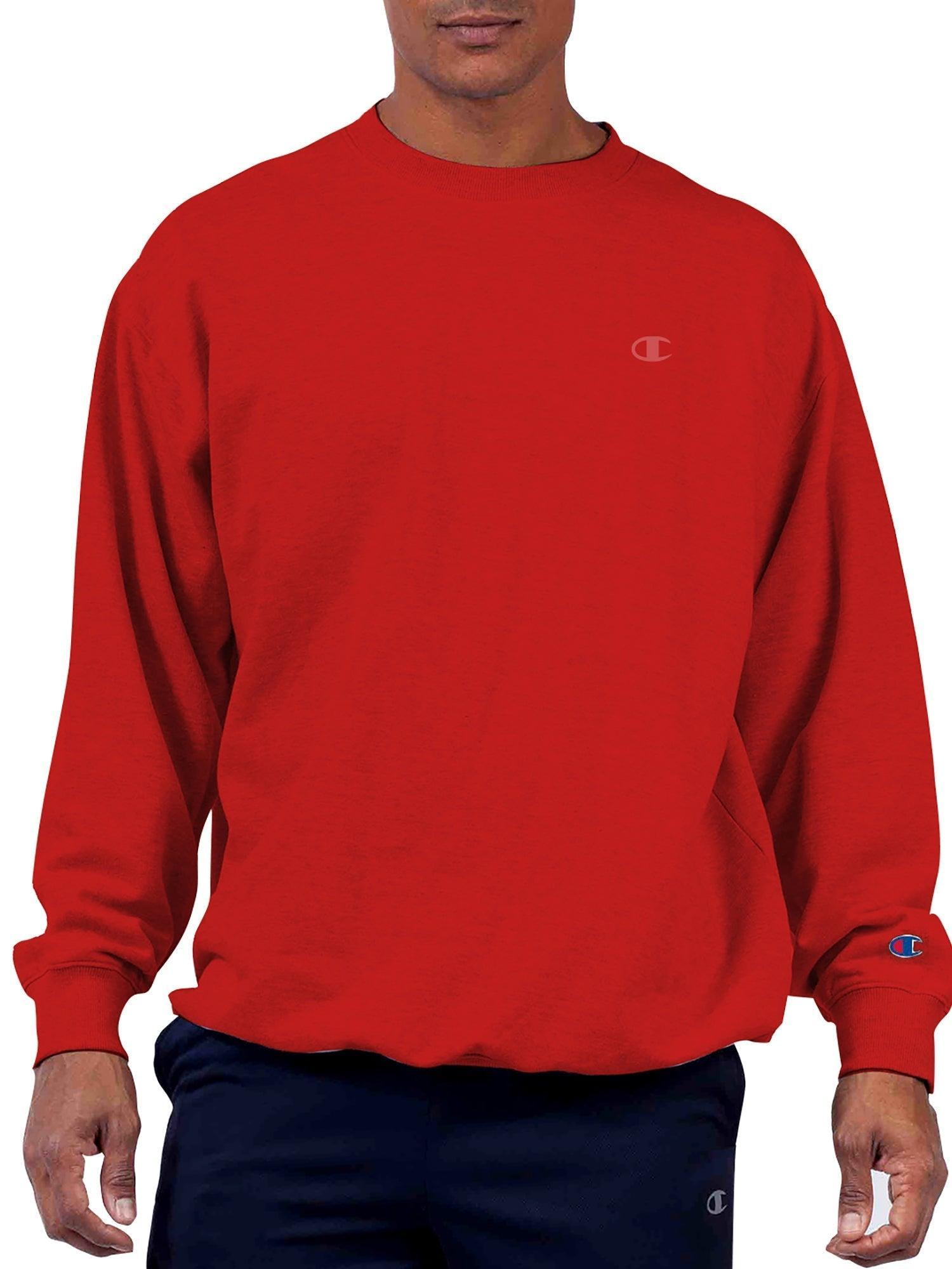 Champion Big And Tall Men's Powerblend Fleece Pullover Crew Sweatshirt Product Image
