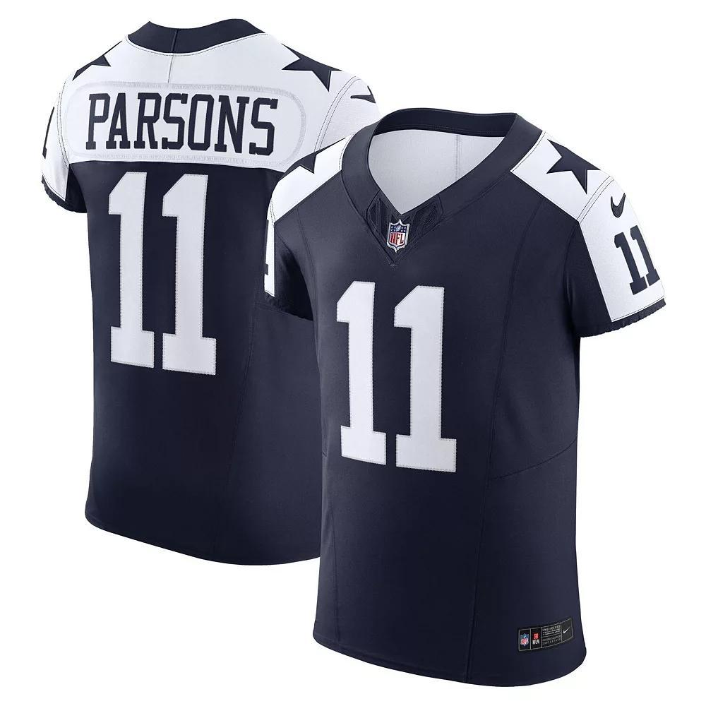 Men's Nike Micah Parsons Navy Dallas Cowboys Alternate Vapor F.U.S.E. Elite Jersey, Size: 40, Blue Product Image
