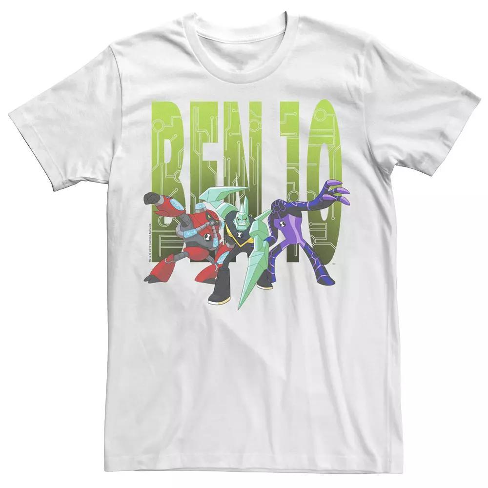 Men's Ben 10 Trio Tech Logo Graphic Tee,  Product Image