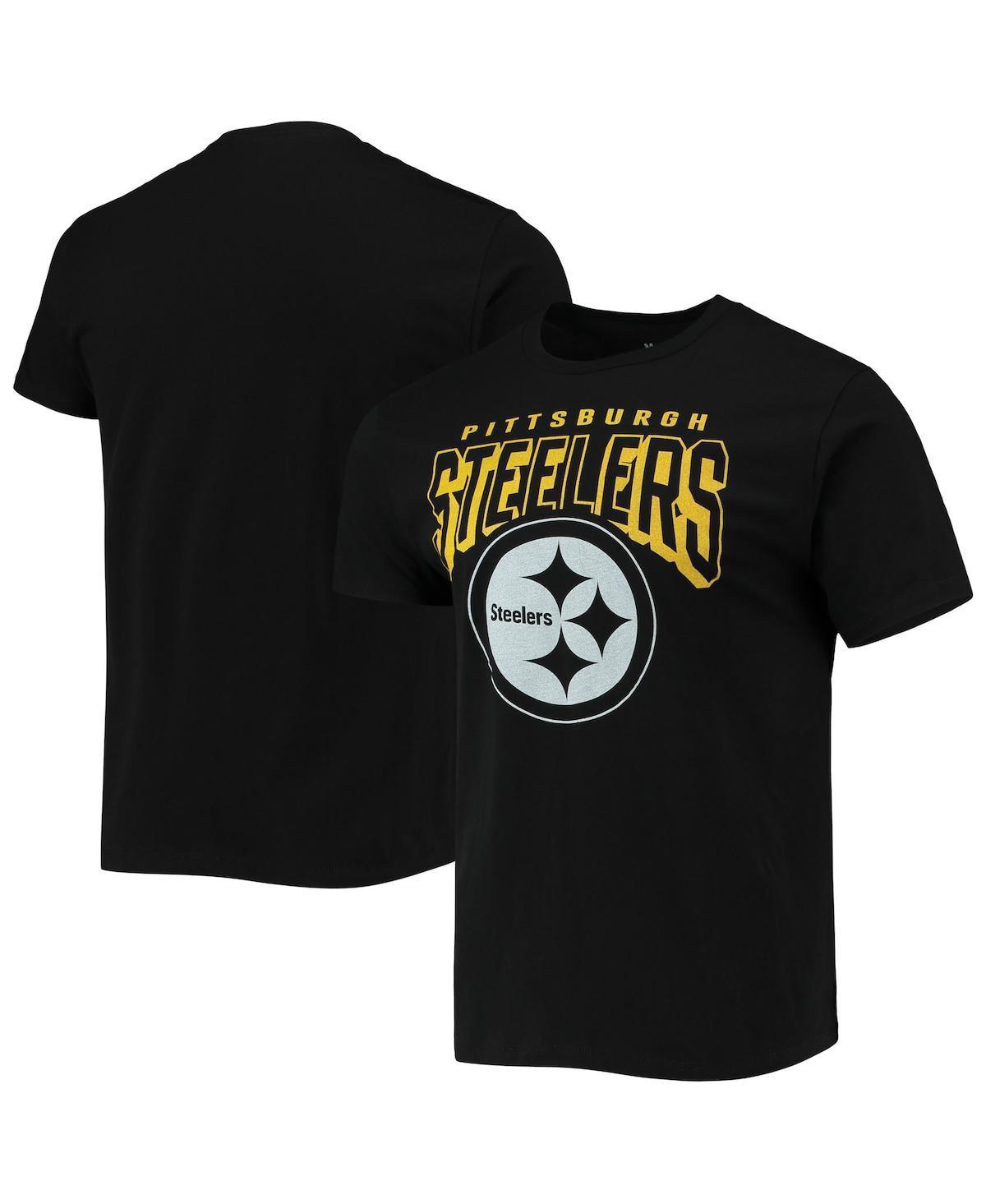 Mens Junk Food Pittsburgh Steelers Bold Logo T-Shirt Product Image