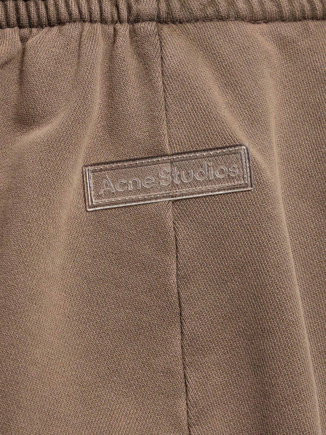 ACNE STUDIOS Brown Pale Sweatpants In Dark Brown Product Image