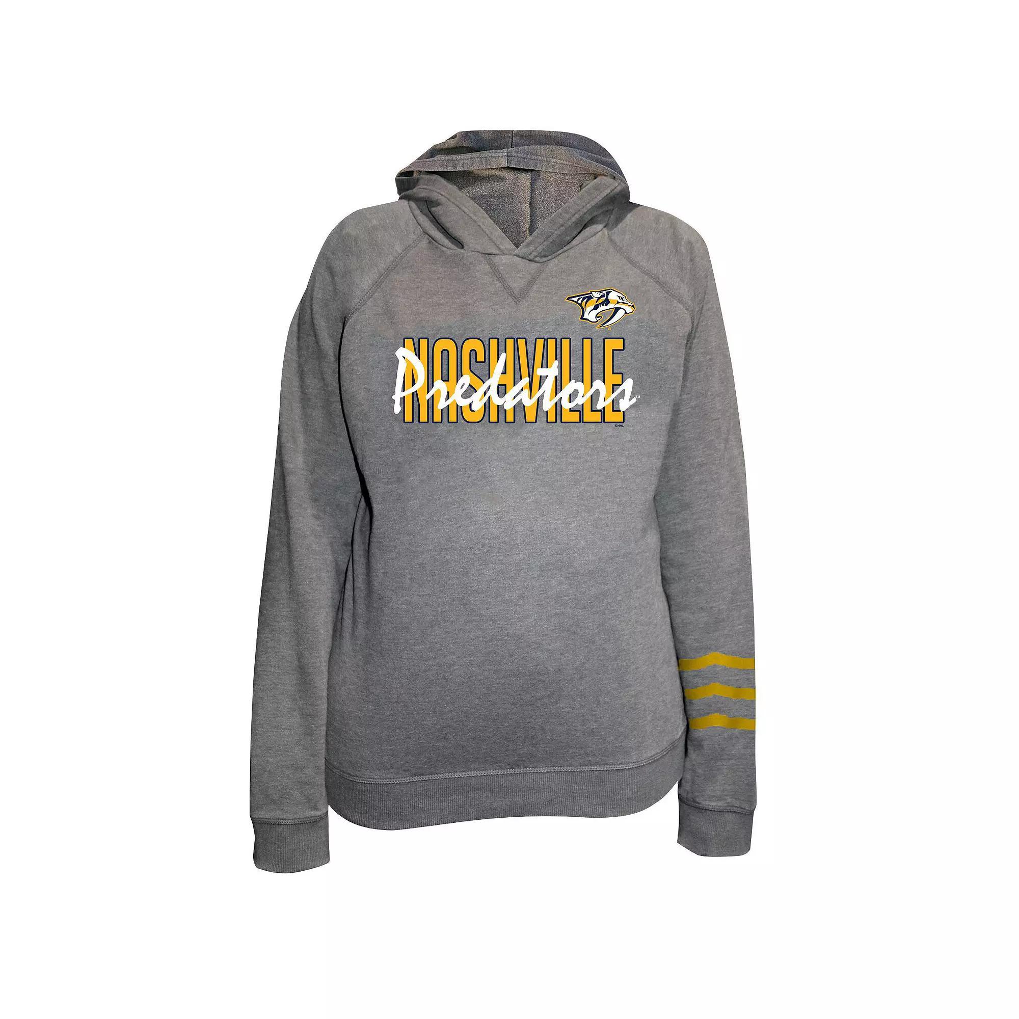 Women's Fanatics Heather Gray Nashville Predators Plus  Product Image