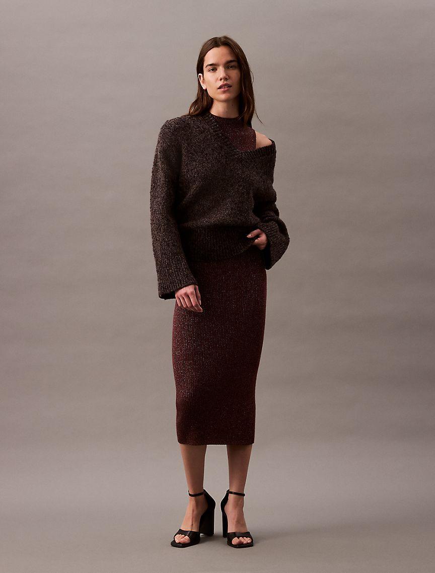 Lurex Midi Dress Product Image