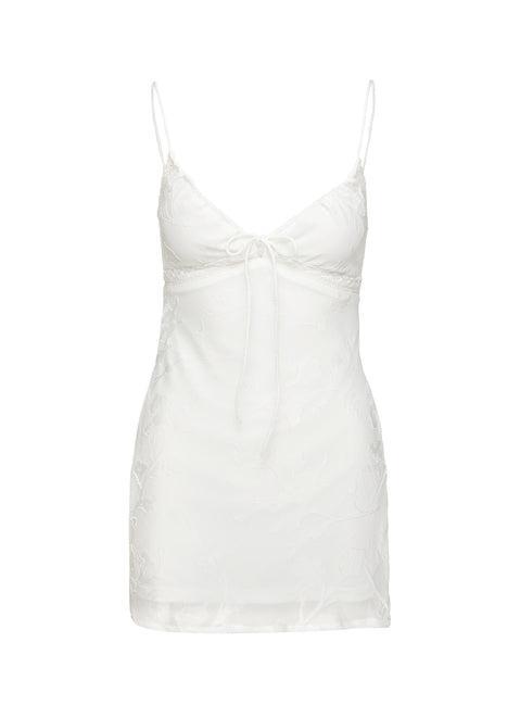 Emilee Mini Dress White Product Image