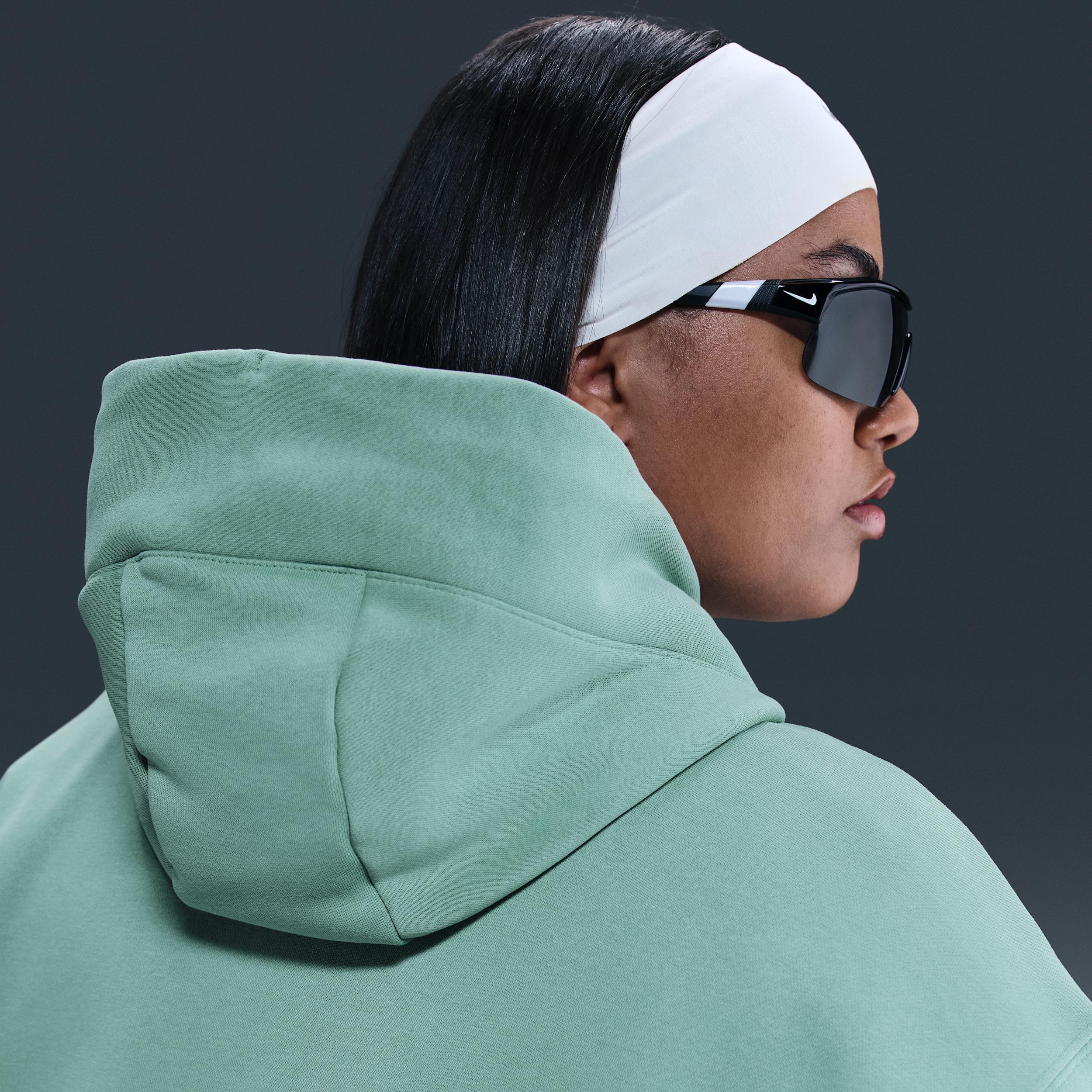 Womens Nike Sportswear Phoenix Fleece Oversized Pullover Hoodie (Plus Size) | DV4984-017 Product Image