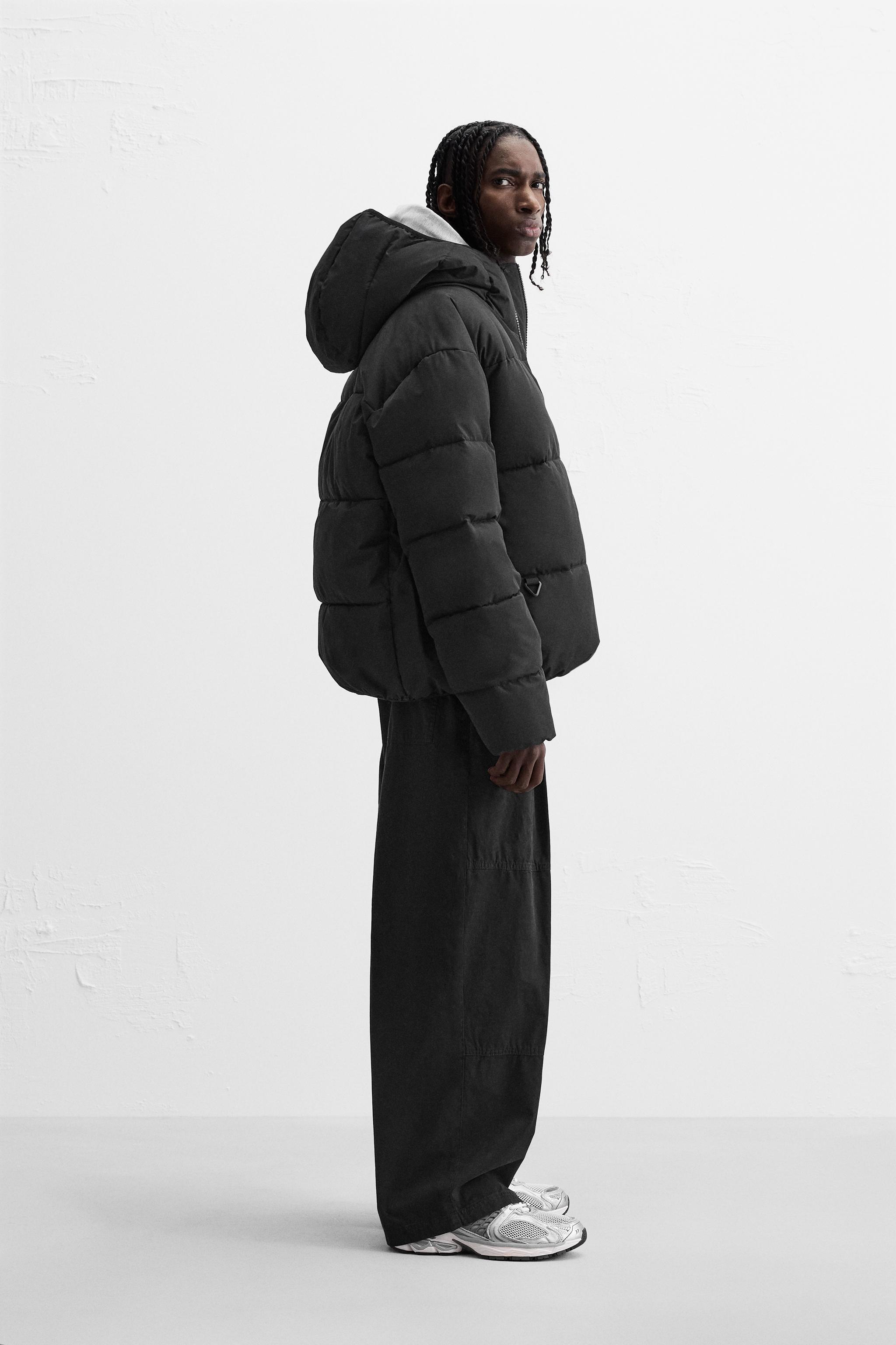 HOODED QUILTED JACKET Product Image