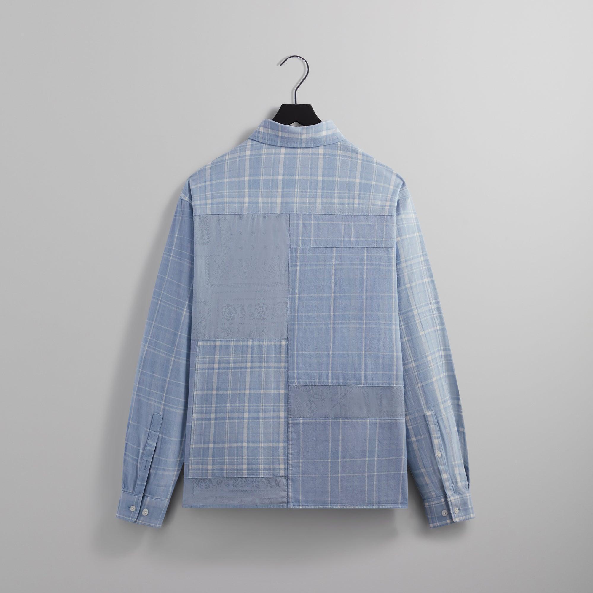 Kith Patchwork Jaydin Buttondown Shirt - Daydream Male Product Image