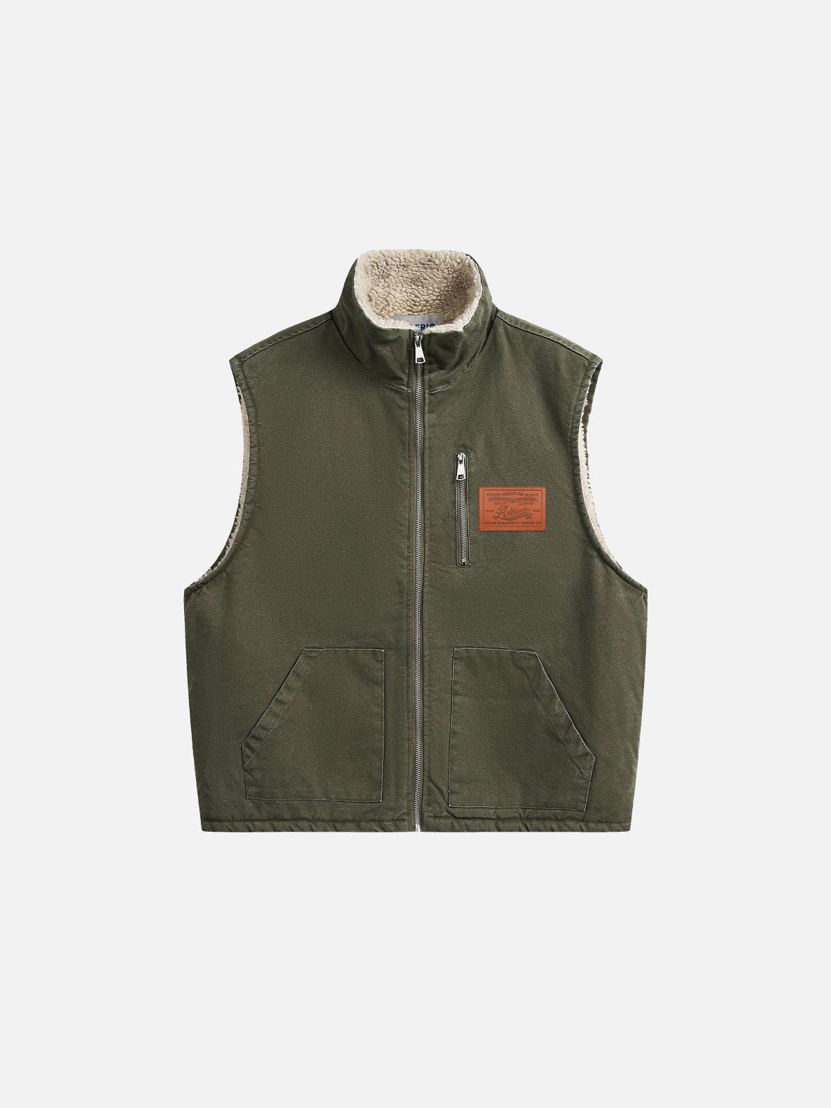 Aelfric Eden Solid Zip Up Vest Product Image