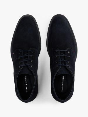 Lace-Up Suede Ankle Boot Product Image