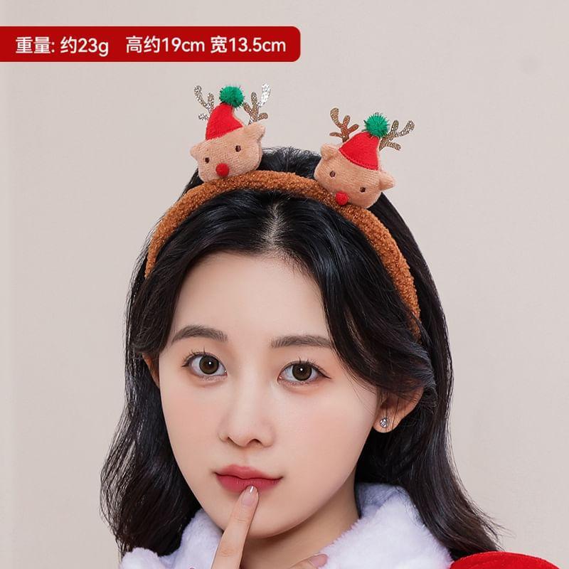 Christmas Deer Horn Party Headband (Various Designs) Product Image