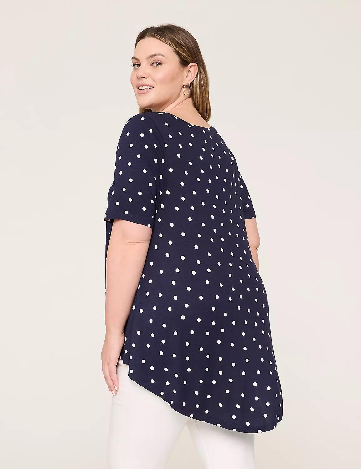 Max Swing Perfect Sleeve Boatneck Tee Product Image