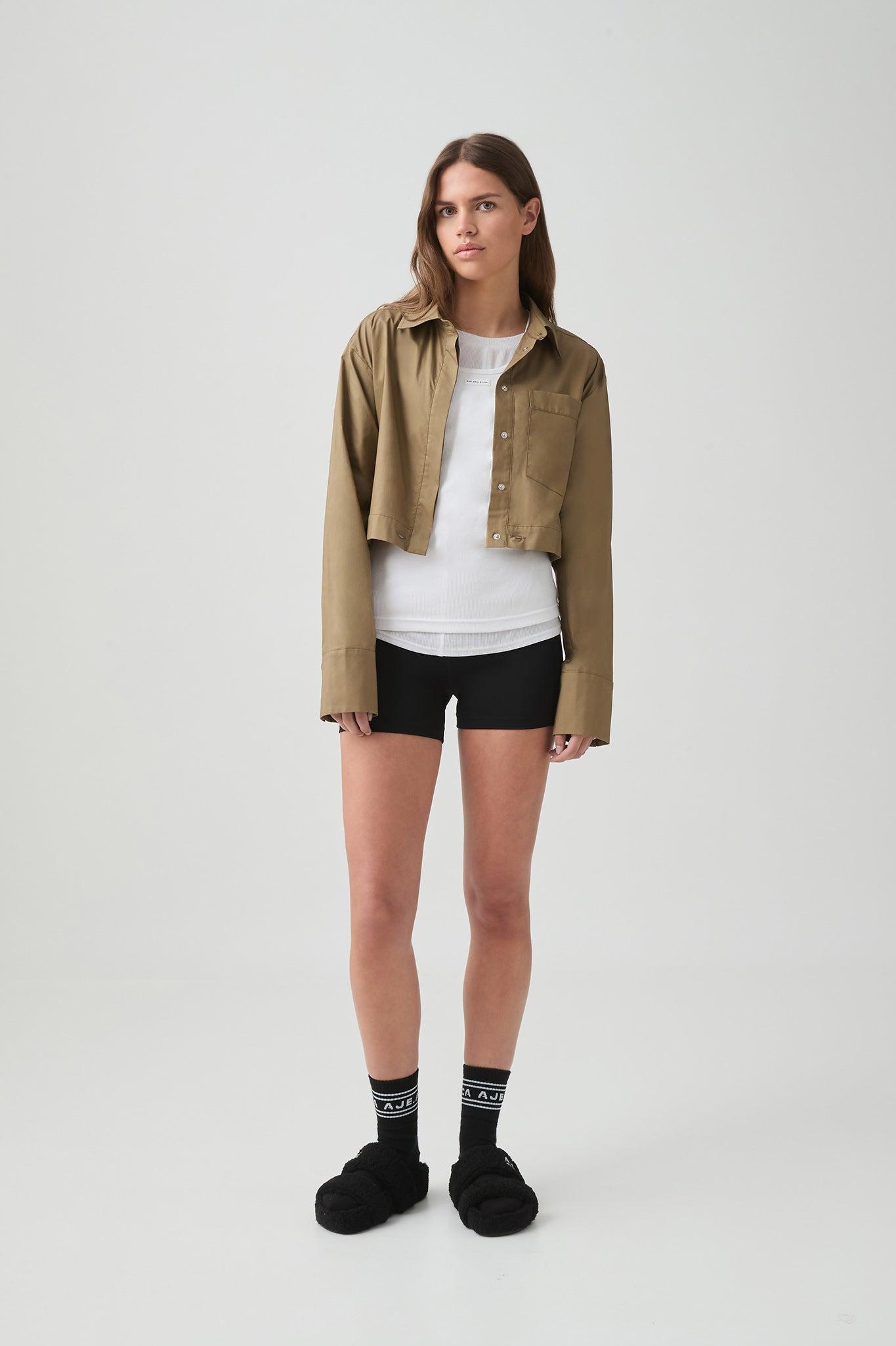 Sheer Rib Long Sleeve Tee 127 Product Image