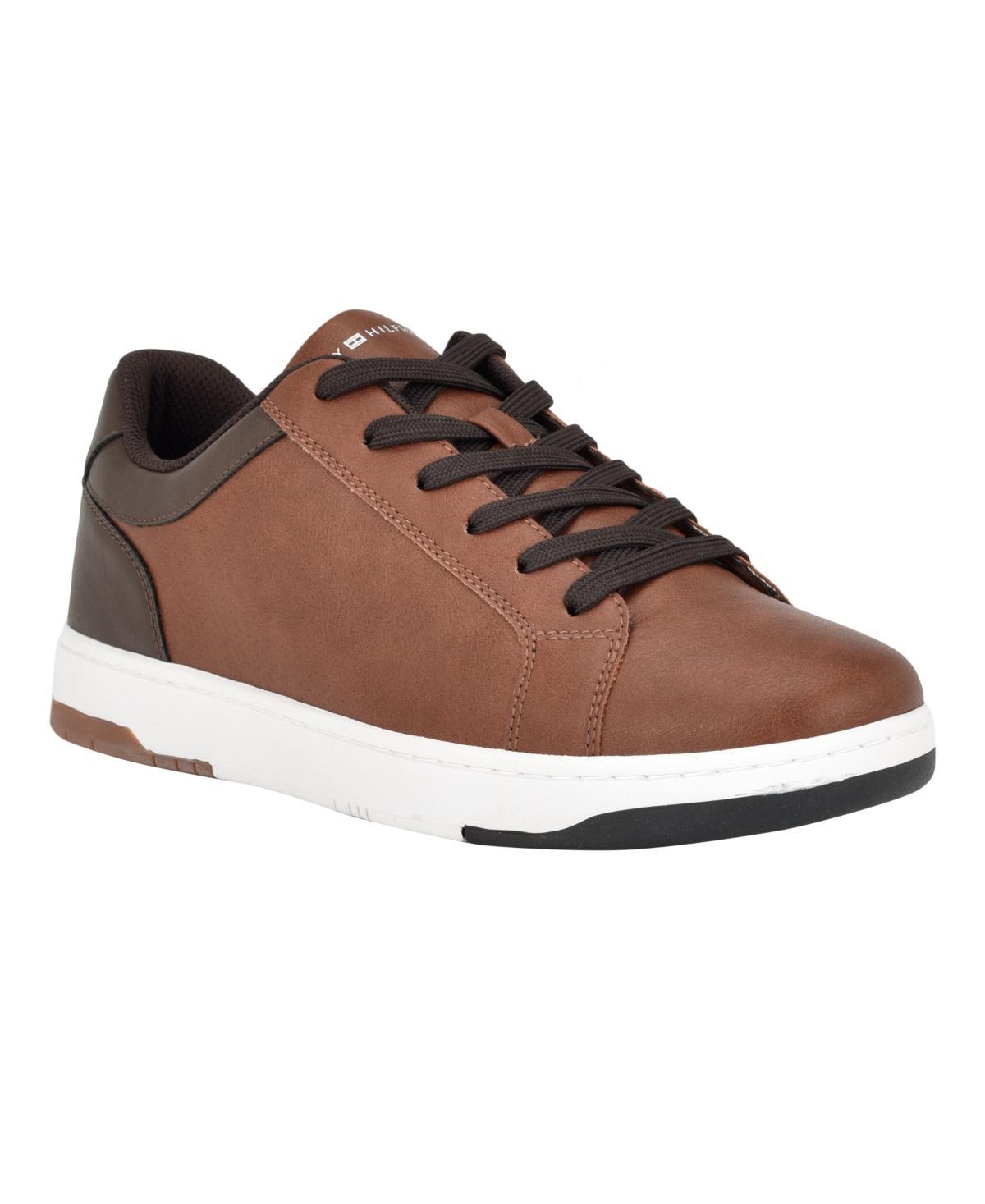 Tommy Hilfiger Trapeze (Cognac/Dark ) Men's Lace-up Boots Product Image