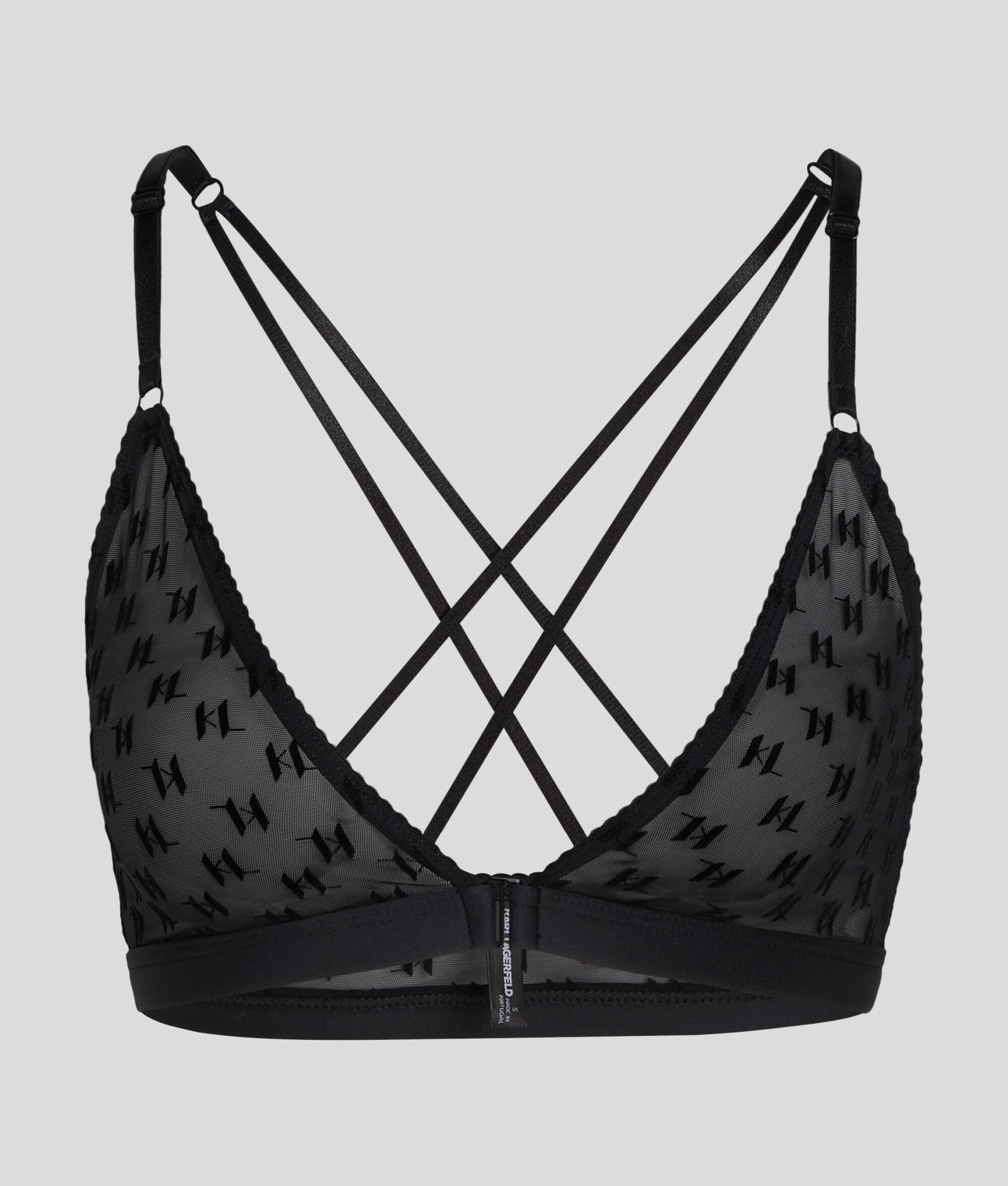 MONOGRAM MESH TRIANGLE BRA Product Image