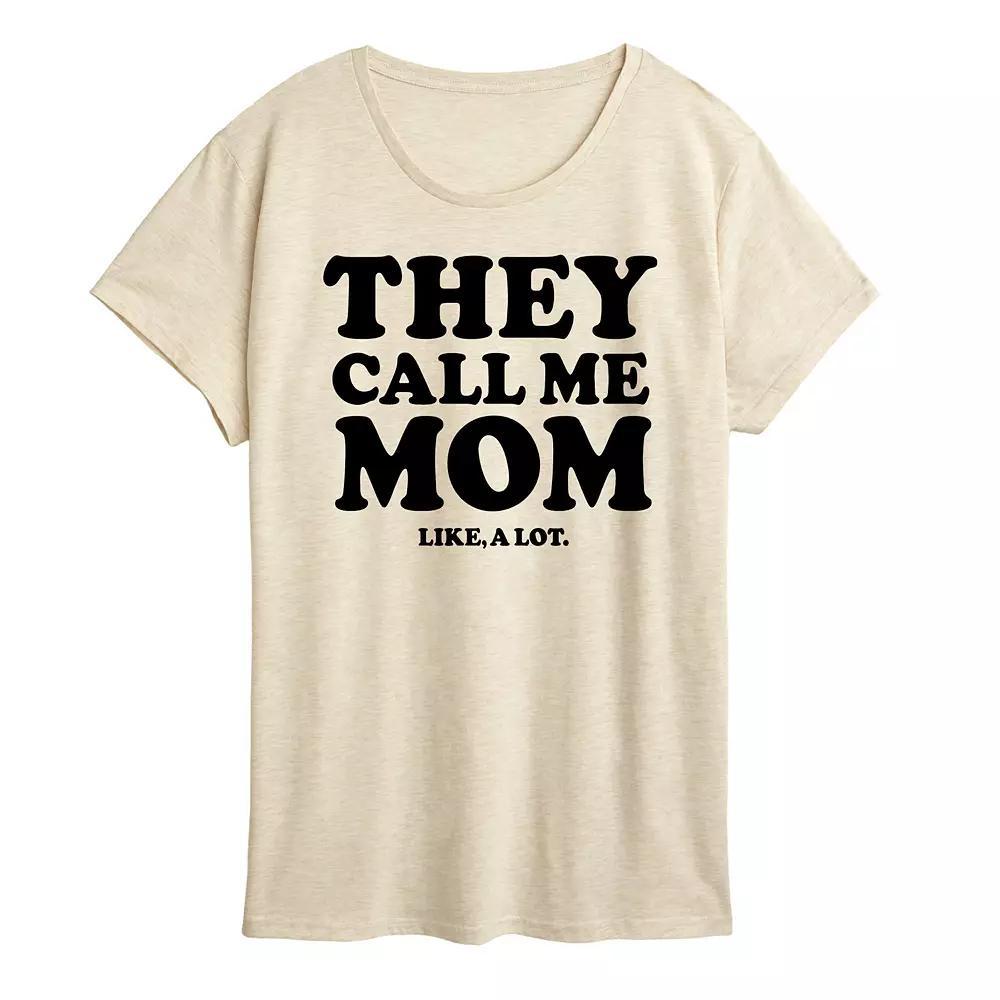 Women's Call Me Mom A Lot Graphic Tee,  Product Image