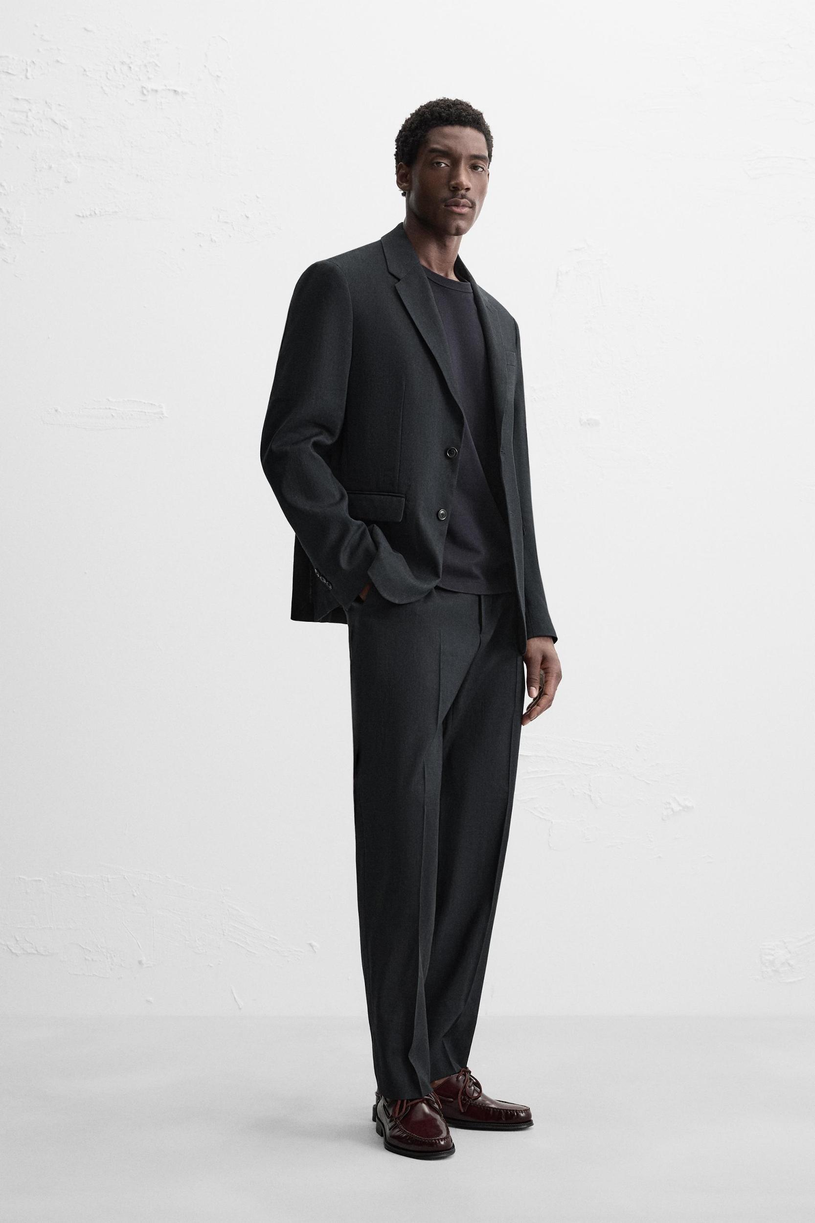 HEMP-WOOL SUIT BLAZER Product Image