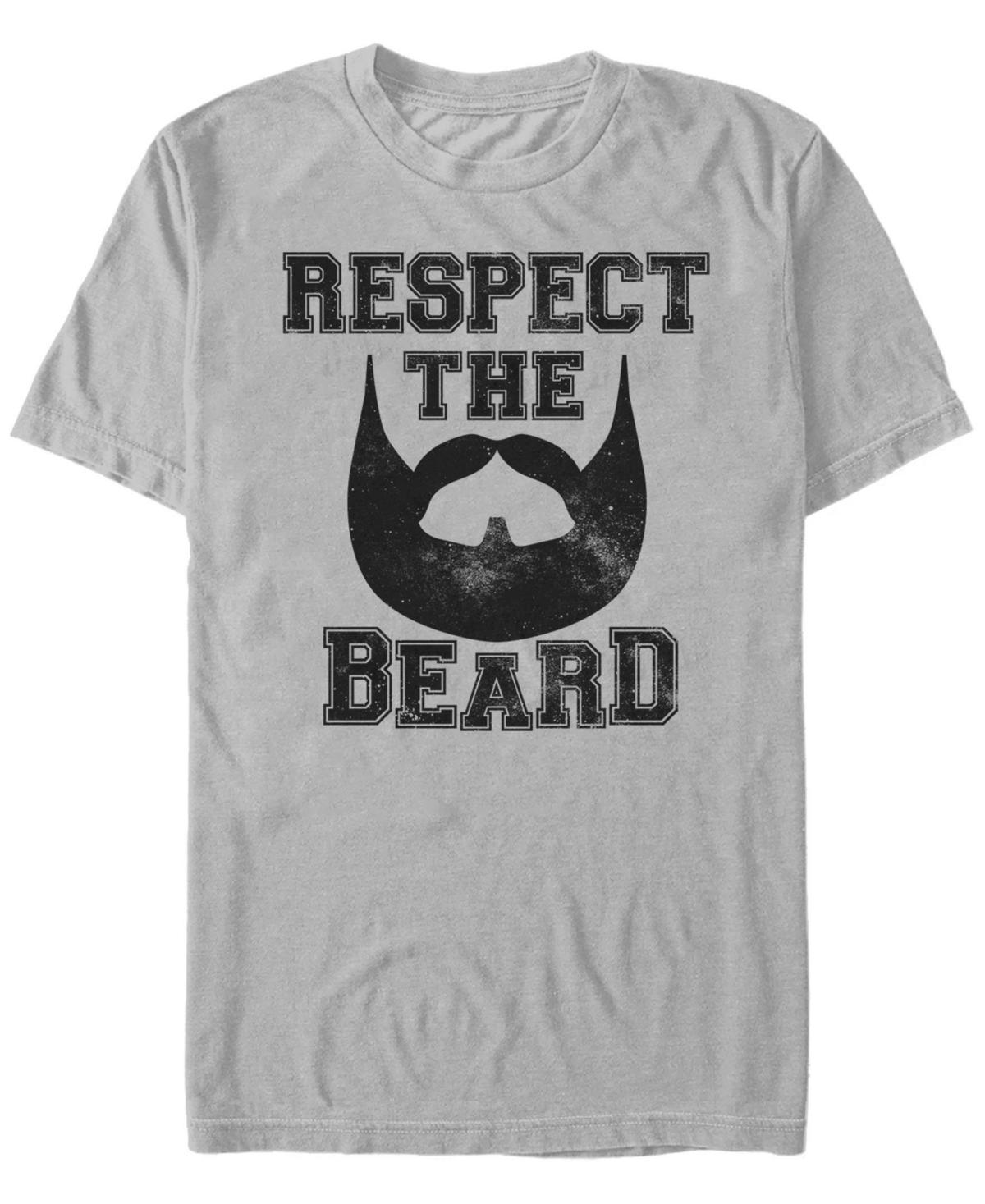 Mens Respect The Beard Tee Shirt Product Image