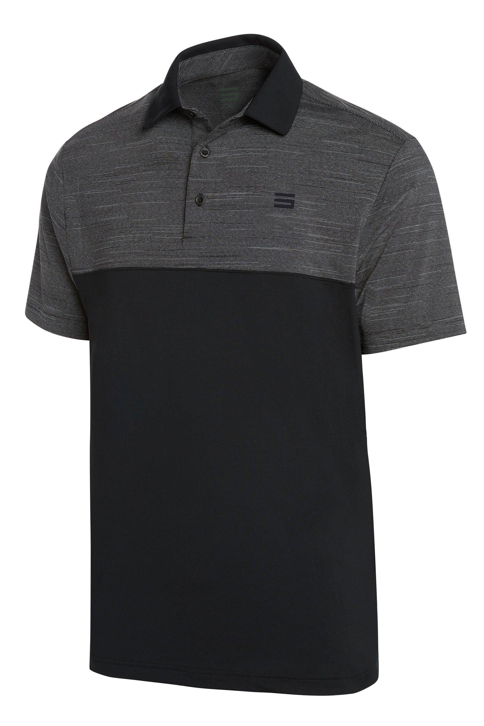 Three Sixty Six Men's Heathered Two-Tone Golf Polo Product Image