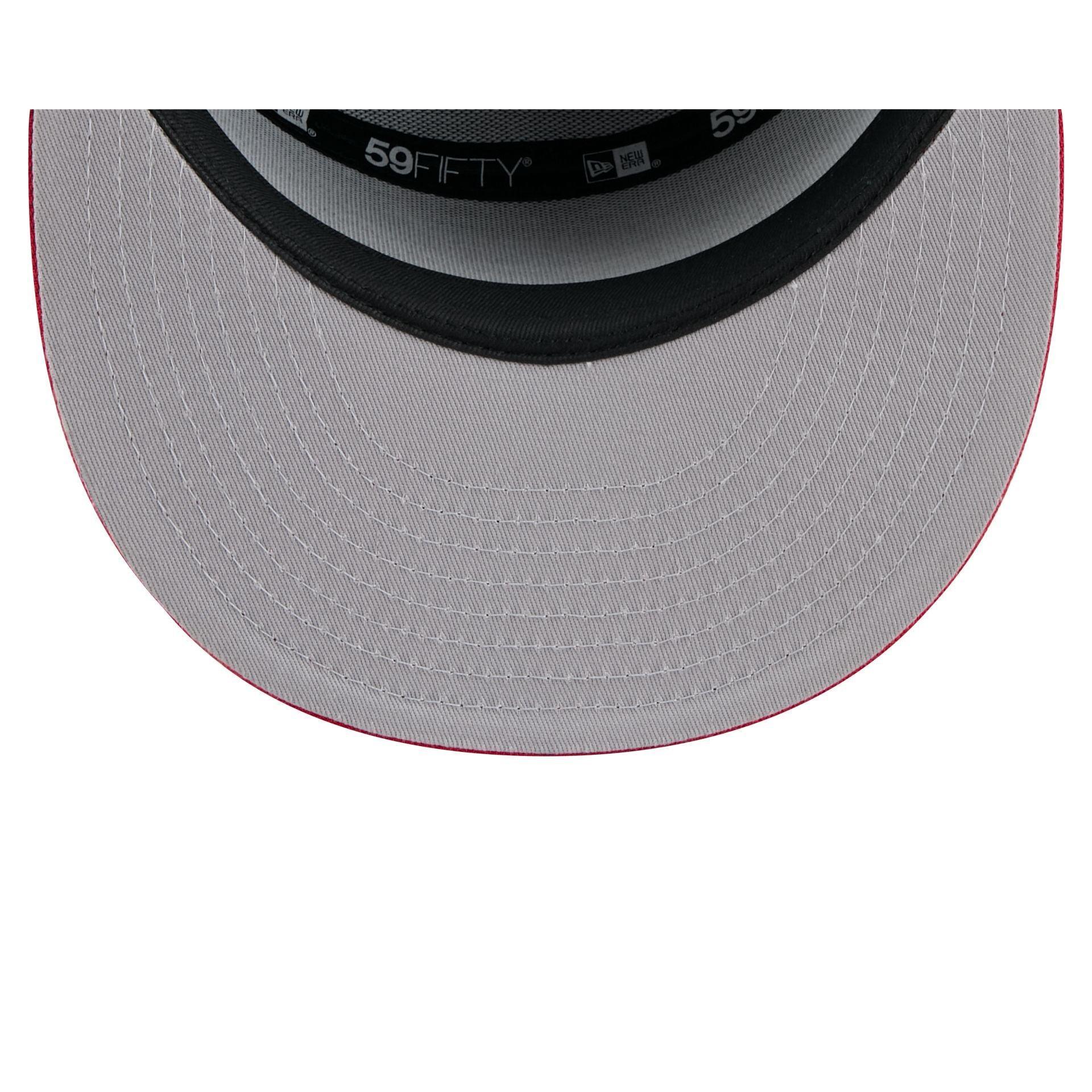 Cleveland Guardians Metallic Gold Logo 59FIFTY Fitted Hat Male Product Image