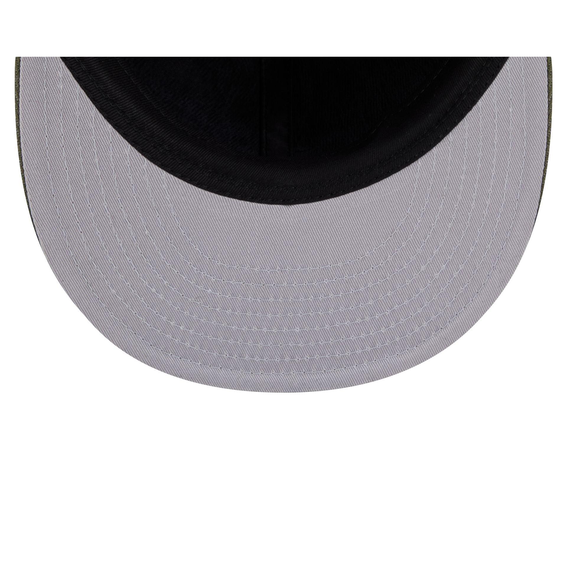 Kansas City Chiefs 2025 Sideline Hot Weather Split Panel 9FIFTY Snapback Hat Male Product Image