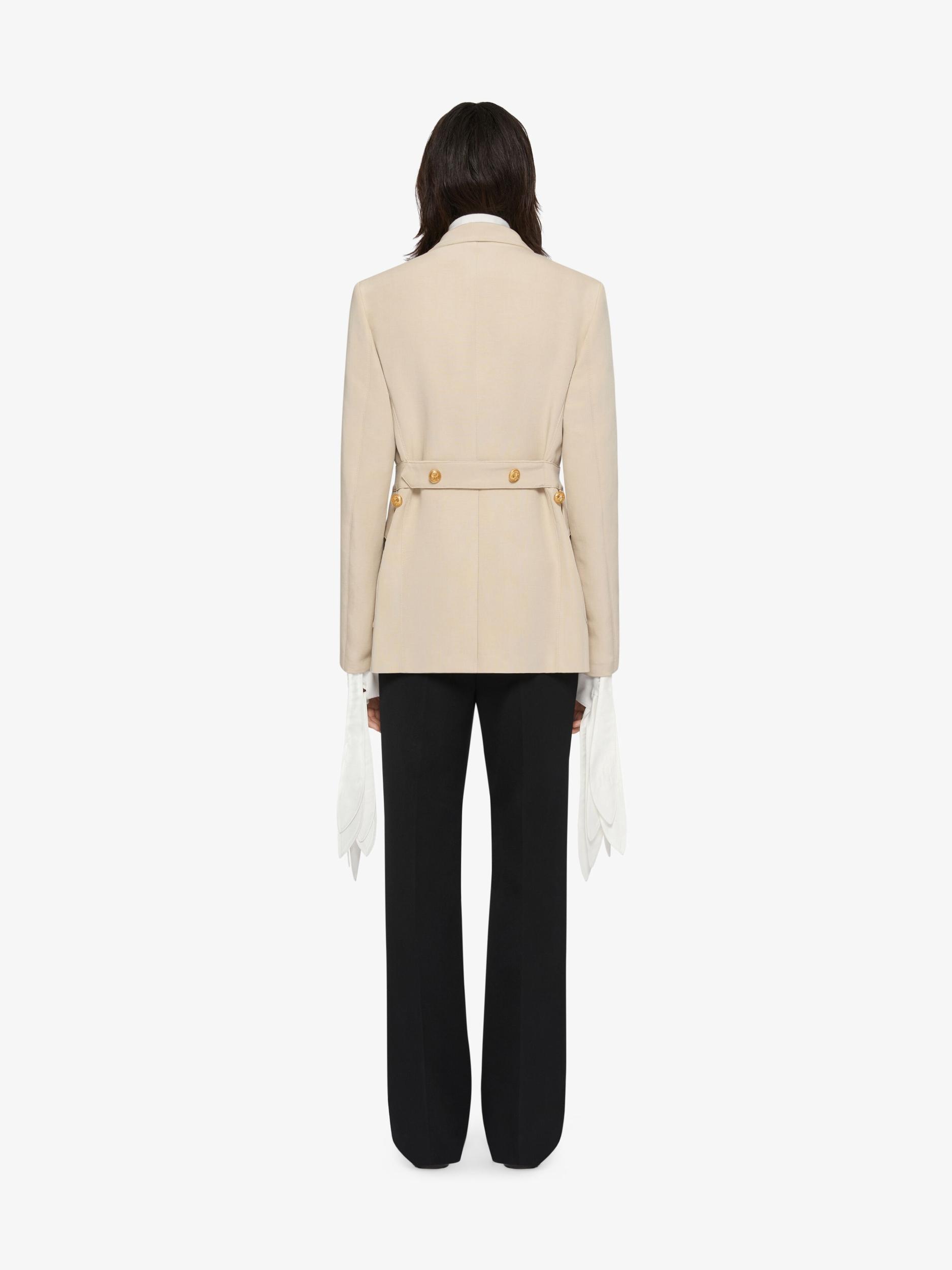 Flare tailored pants in wool Product Image