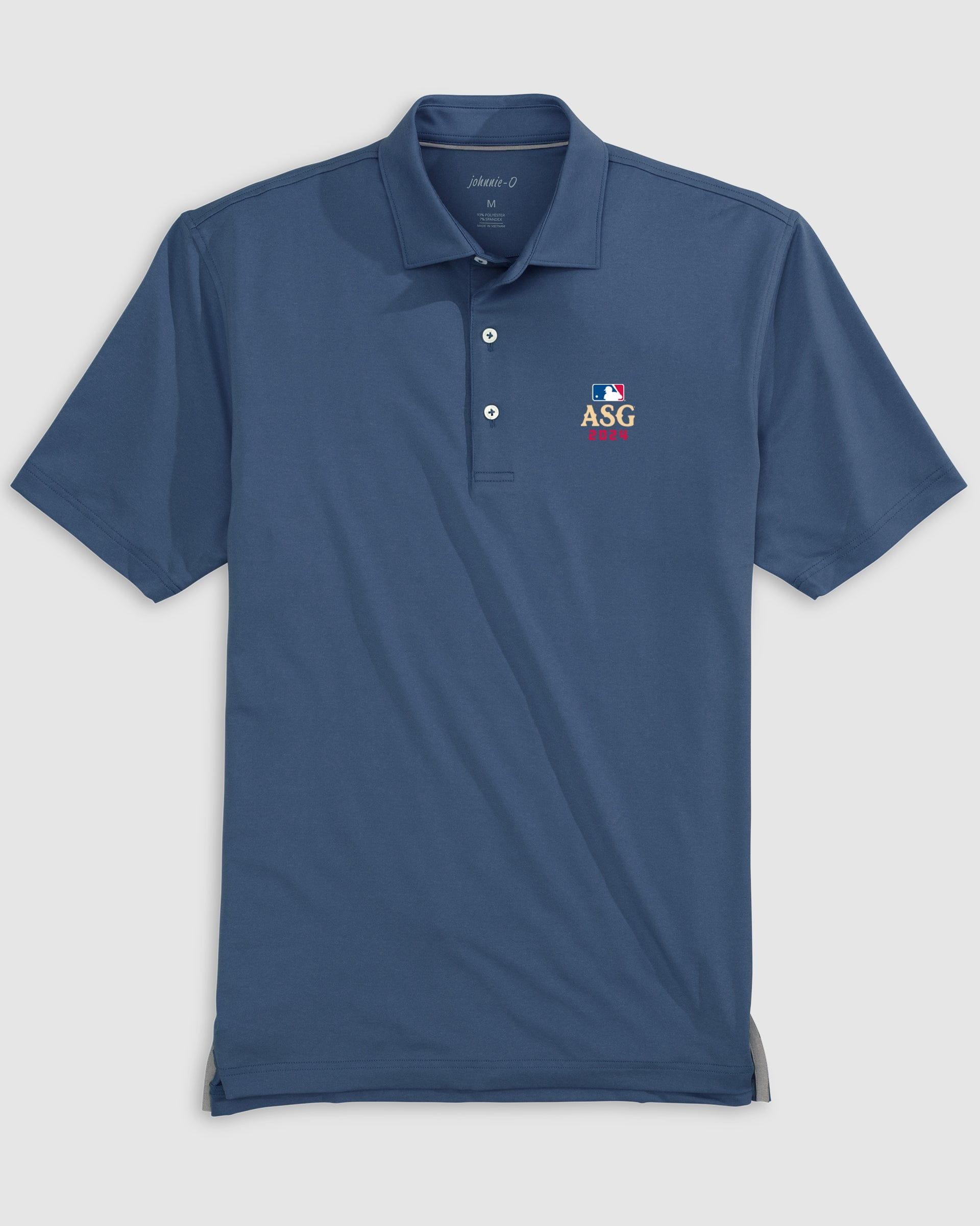 johnnie-O Los Angeles Dodgers Birdie Jersey Performance Polo Product Image