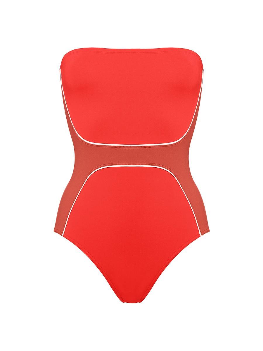 Womens Championne One-Piece Bustier Swimsuit Product Image