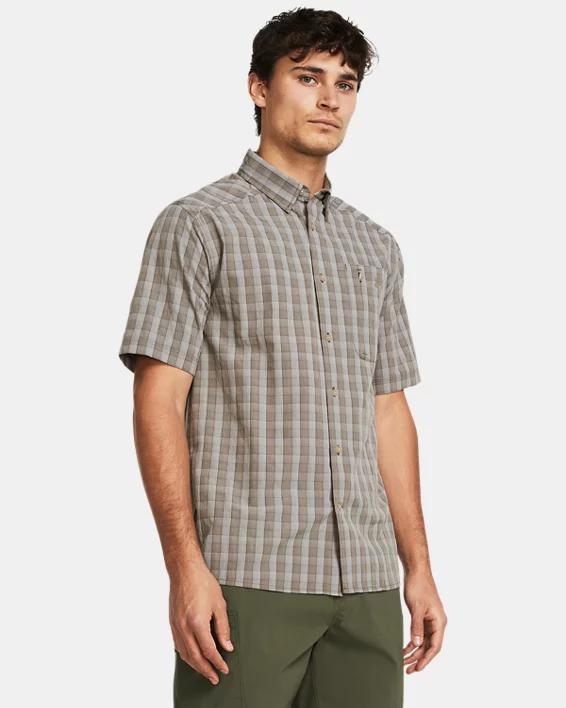 Men's UA Drift Tide 2.0 Plaid Short Sleeve Product Image