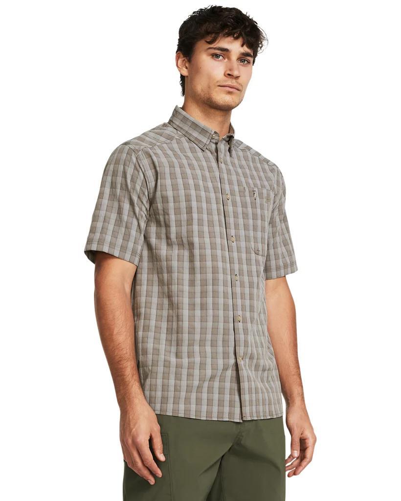 Men's UA Drift Tide 2.0 Plaid Short Sleeve Product Image