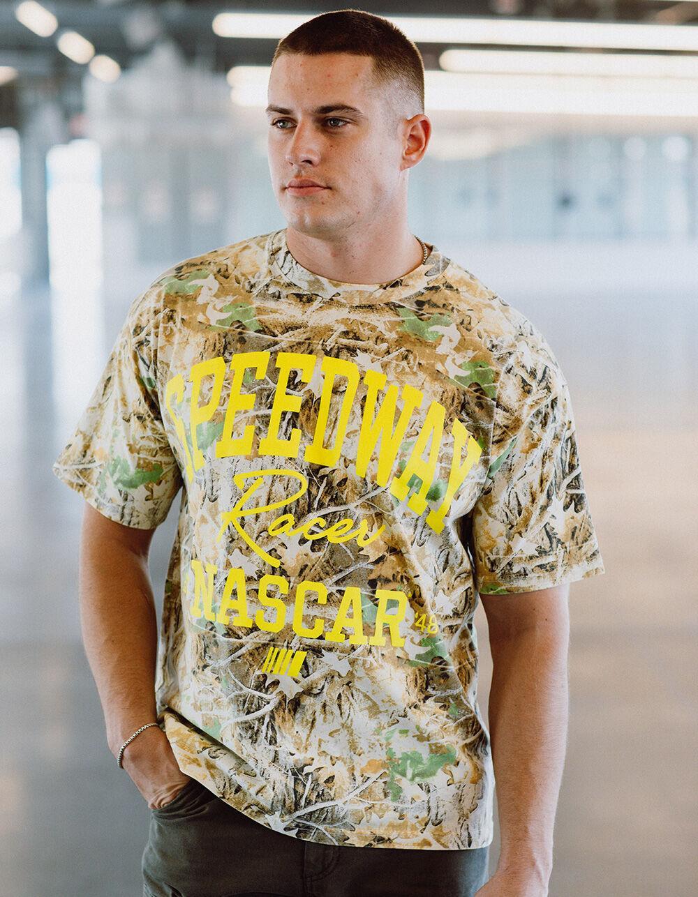 TILLYS x NASCAR Camo Mens Boxy Tee Product Image