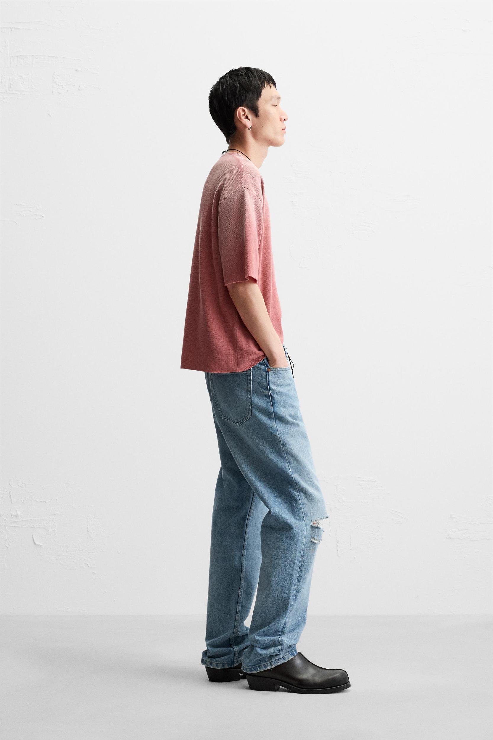 PRINTED KNIT T-SHIRT Product Image