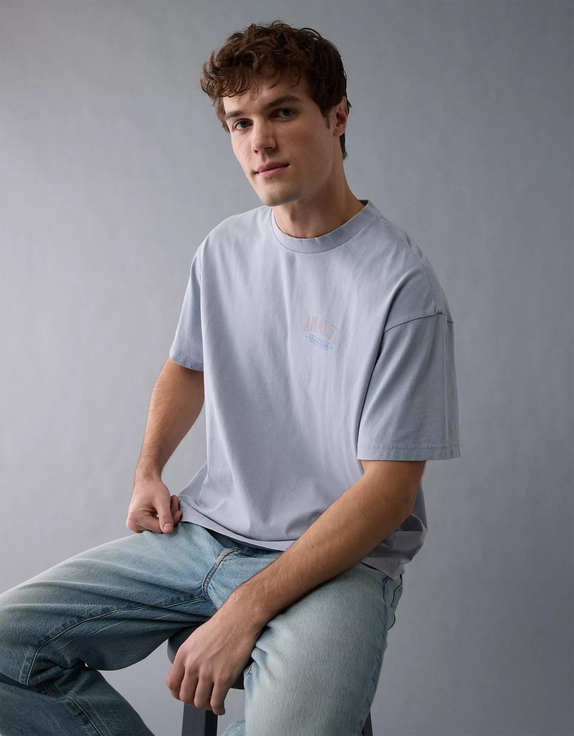 AE Boxy Destination Graphic T-Shirt Product Image