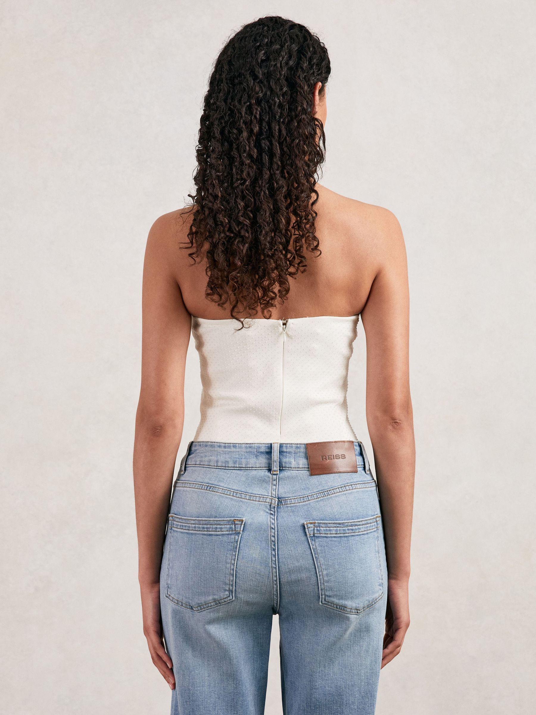 Top in White Product Image