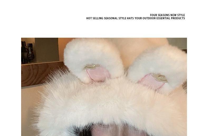 Animal Ear Chenille Hat (Various Designs) Product Image