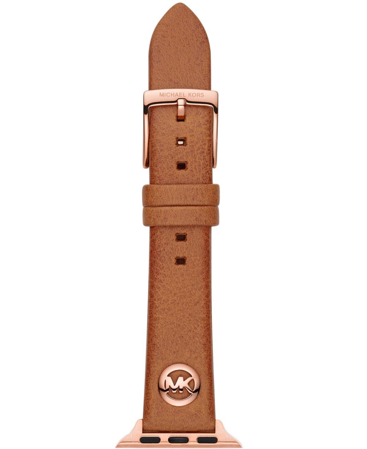 Michael Kors Logo Charm Leather 38-40mm Band for Apple Watch Product Image