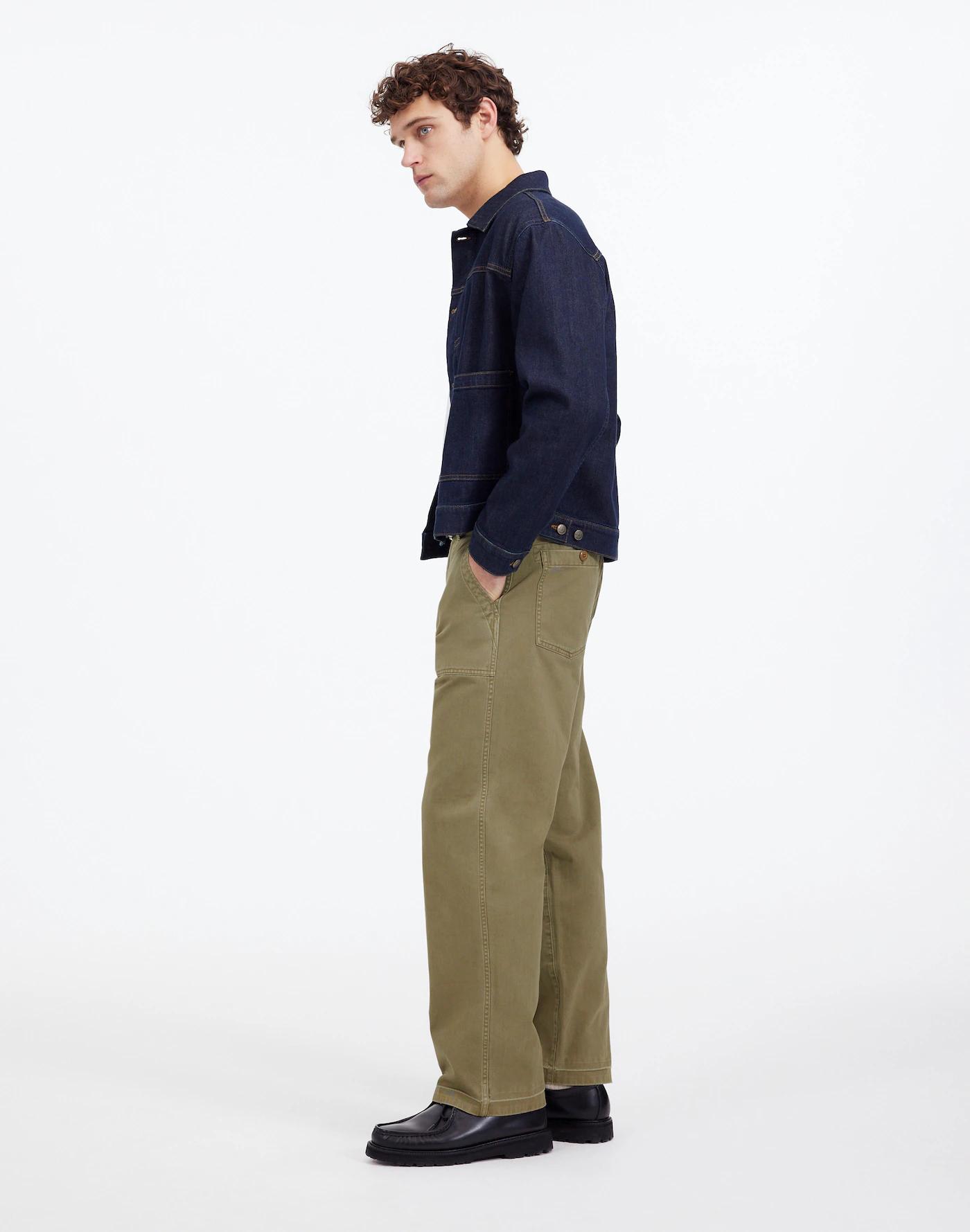 Fatigue Pants in Garment-Dyed Cotton Twill Product Image