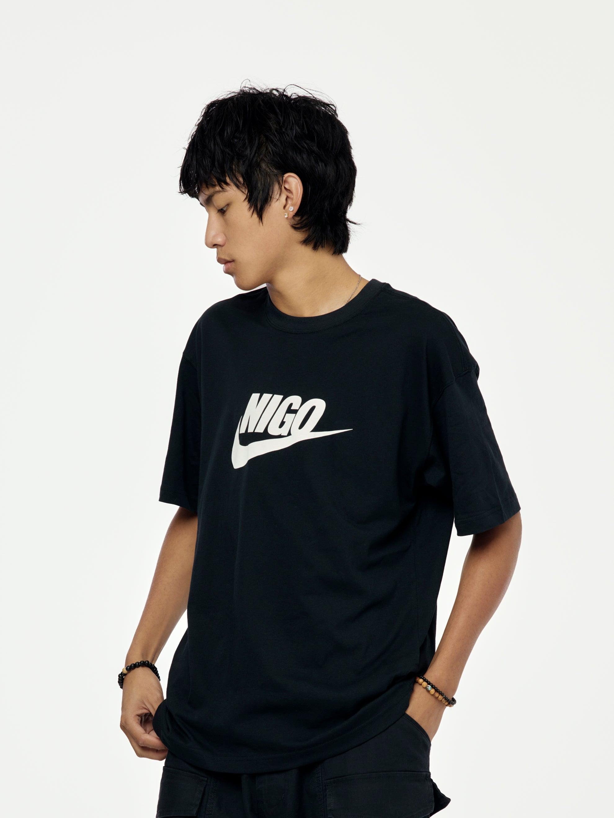 M NRG NIGO SS TEE (BLACK/WHITE) Product Image