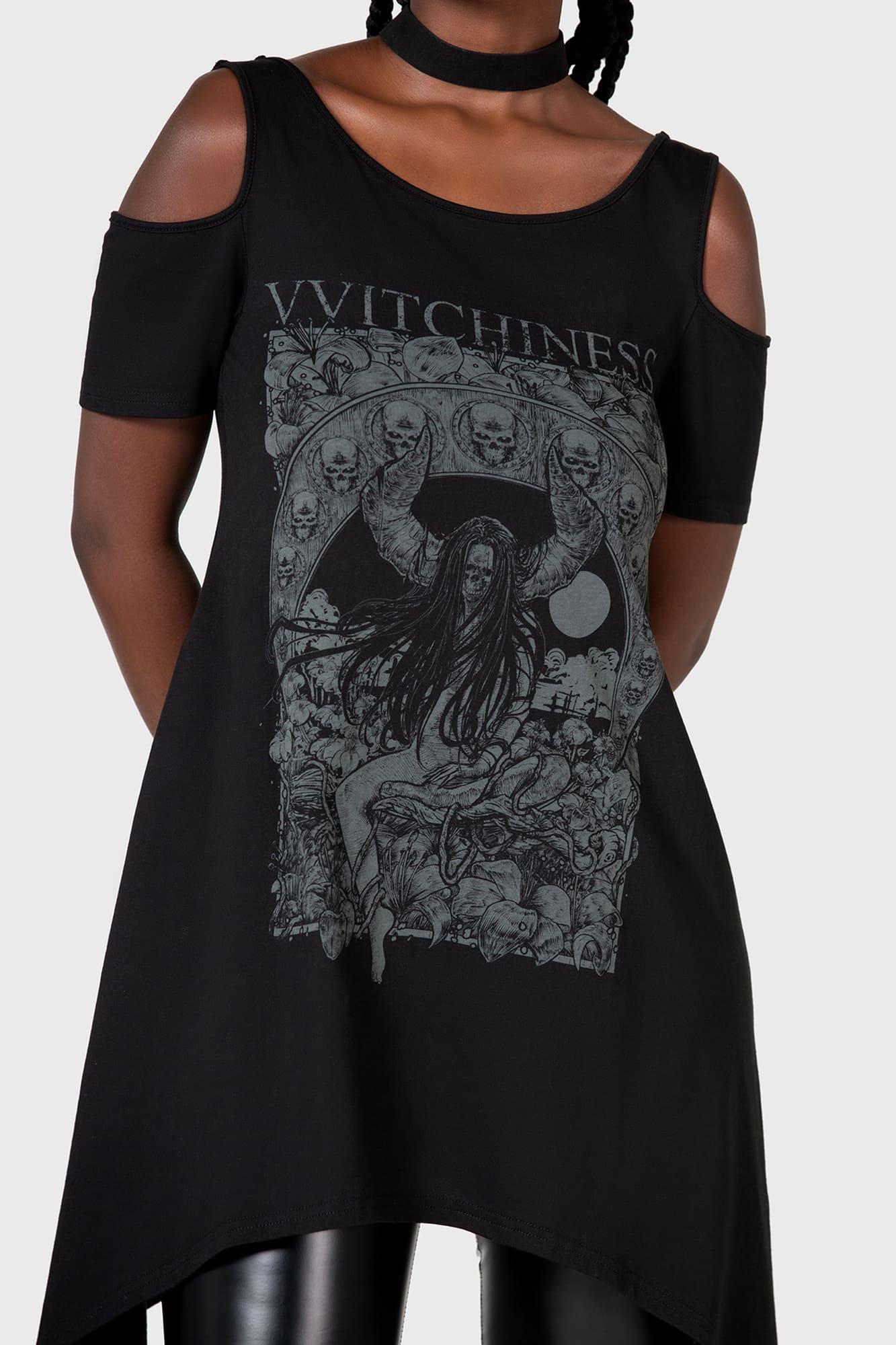 Witchiness Cold Shoulder Top Female Product Image