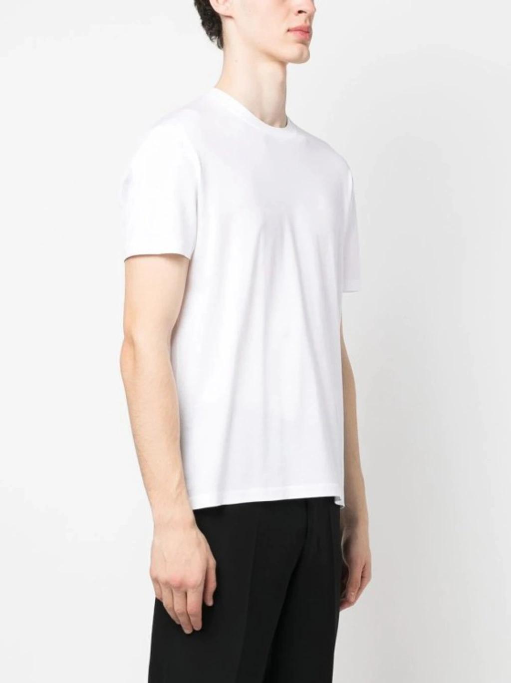 TOM FORD Placed Rib Slim-fit Lyocell And Cotton-blend T-shirt In Neutrals Product Image