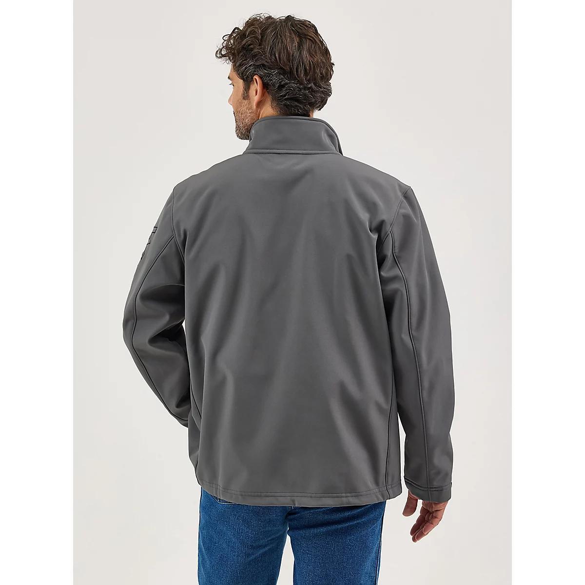 Men's Wrangler® Trail Jacket in Dark Shadow Gray Product Image