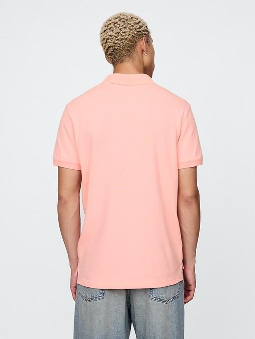 Pique Polo Shirt Product Image